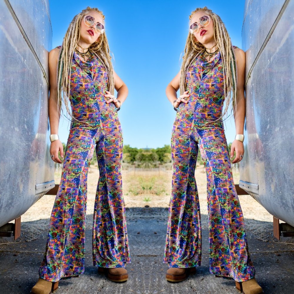 Velvet Hooded Jumpsuit - Warrior Within De…